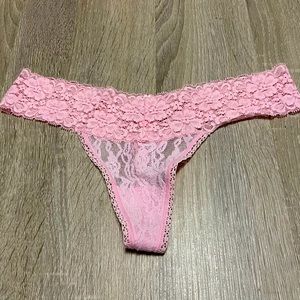 NWOT Pink Victoria’s Secret LaCie thong